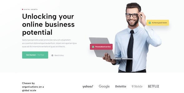 Business Consulting Homepage