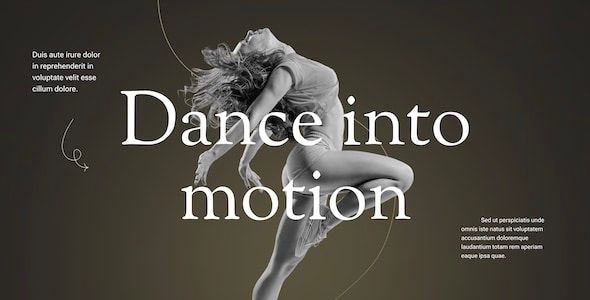 Dance Studio Homepage